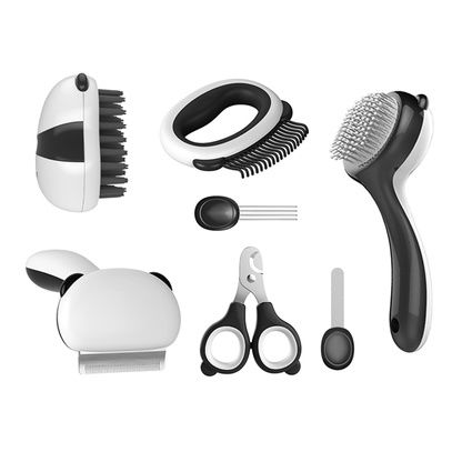 Cat grooming kit: 7 accessories